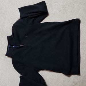 Izod Women's Half-Zip Black Sweater - SP NWOT